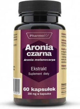 Aronia noir Aronia melanocarpa 20 : 1 extrait 200 mg 60 gélules PHARMOVIT